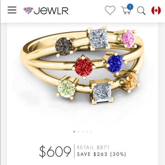 Cosmic energy Ring in 10k yellow gold. - Picture 4 of 9